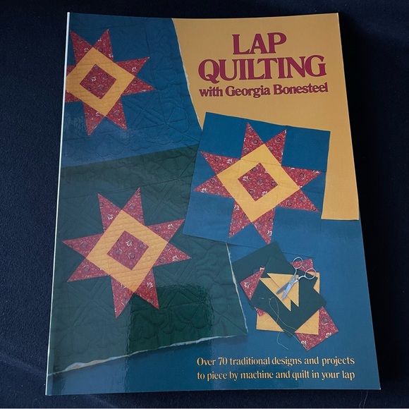 2 Lap Quilting Books by Georgia Bonesteel - Picture 2 of 15